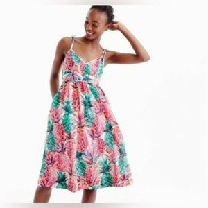 J Crew Pineapple sundress